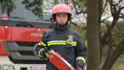 中国石化消防演示